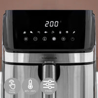 Friggitrice ad Aria InnovaGoods Fryinn Pro 5500 Nero 1700 W 5,5 L Acciaio inossidabile - Augustea Shop