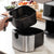 Friggitrice ad Aria InnovaGoods Fryinn Pro 5500 Nero 1700 W 5,5 L Acciaio inossidabile - Augustea Shop