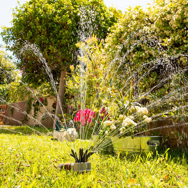 Irrigatore da Giardino a 360º Klerdden InnovaGoods 36 getti - Augustea Shop