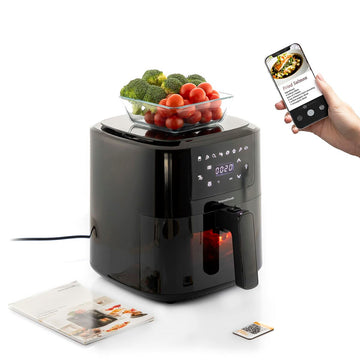 Air Fryer with Weighing Scale InnovaGoods Black 1500 W 5 L (Refurbished B)