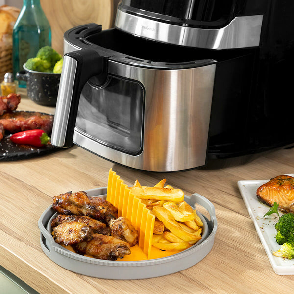 Cestello Pieghevole in Silicone per Friggitrice ad Aria Fliynner InnovaGoods - Augustea Shop