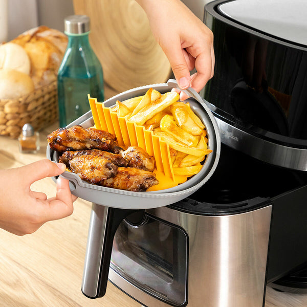 Cestello Pieghevole in Silicone per Friggitrice ad Aria Fliynner InnovaGoods - Augustea Shop