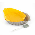 Cestini in Silicone con Pennello per Friggitrice ad Aria Mollicon InnovaGoods 2 Unità - Augustea Shop
