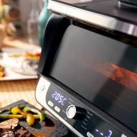 Friggitrice ad Aria con Grill, Accessori e Ricettario InnovaGoods Fryinn 12-in-1 6000 Nero Acciaio 3400 W 6 L - Augustea Shop