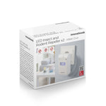 Repellente ad Ultrasuoni per Parassiti con LED Killekt Duo InnovaGoods 2 Unità - Augustea Shop