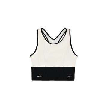 Top Sportivo Donna Black Limba Shadow  Bianco