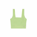 Top Sportivo Donna Black Limba Bhakti  Lime