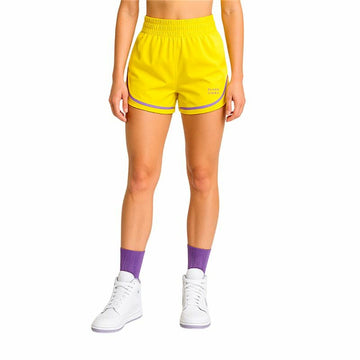 Pantaloncino Sportivo Black Limba Black Limba Boxwear Mujer Giallo Donna Fitness