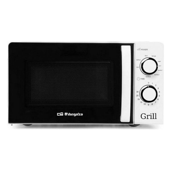 Microonde con Grill Orbegozo MIG 2130 700 W 20 L Bianco - Augustea Shop