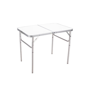 Marbueno Tavolo Pieghevole in Alluminio D25 Assortito da Campeggio e Spiaggia 90X60X39/70 cm 10031