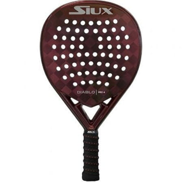 Racchetta da Padel Siux Diablo Pro 4 Rosso Carbonio EVA