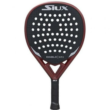 Racchetta da Padel Siux Diablo Elite 4 Rosso Carbonio EVA