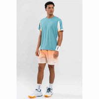 Maglia a Maniche Corte Uomo Nox Pro Azzurro Blu cielo