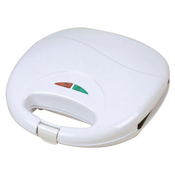 Piastra Grill Elettrica COMELEC SA-1204 700W Bianco per Cucinare in modo Facile e Veloce