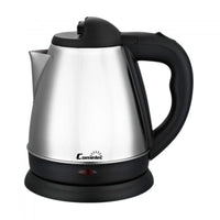 Bollitore COMELEC D227990 1,2 L 1600W Bianco Nero Nero/Argentato Argentato Acciaio inossidabile 1200 W 1600 W 1 L - Augustea Shop