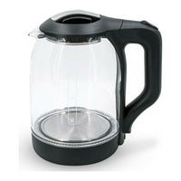 Bollitore COMELEC 1,8 L 1500W Nero Bianco Acciaio inossidabile 1500 W 2200 W - Augustea Shop