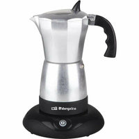 Caffettiera Italiana Orbegozo KFE660 Argentato Alluminio 6 Tazze - Augustea Shop