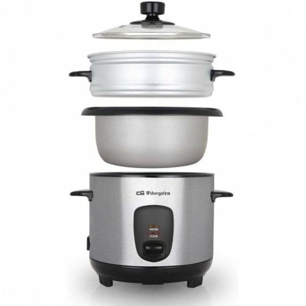 cuociriso Orbegozo CO-3025 400 W Nero Acciaio 1 L - Augustea Shop
