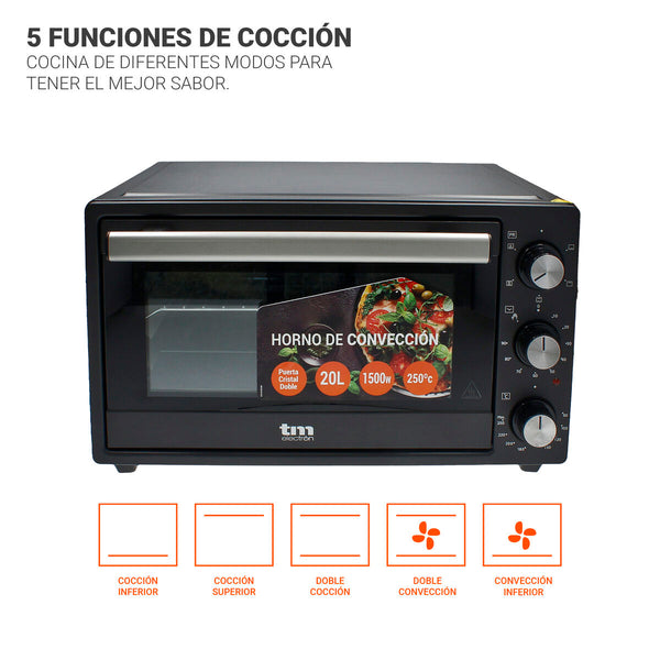 Forno a Convenzione 20 L TM Electron 250ºC - Eccellenza in Cucina - Augustea Shop