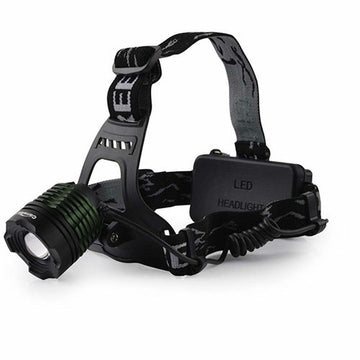 Torcia Frontale LED TM Electron Nero 10 W