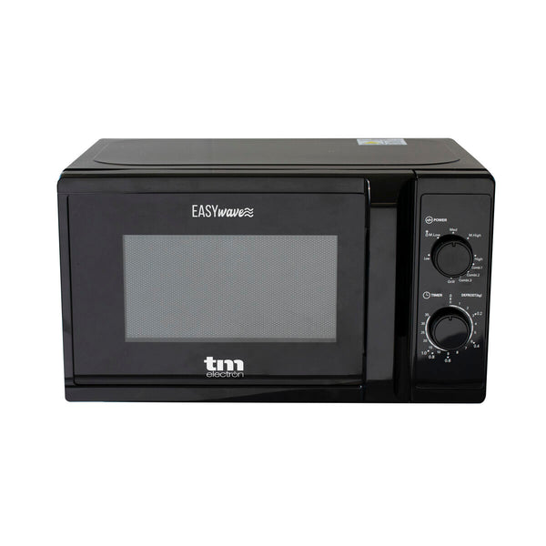 Microonde con Grill TM Electron Nero 700 W 20 L - Augustea Shop