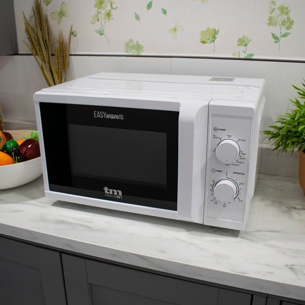 Microonde con Grill TM Electron Bianco 700 W 20 L - Augustea Shop