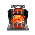 Friggitrice ad Aria TM Electron 2000 W 9 L - Augustea Shop
