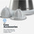Spremiagrumi Elettrico Universal Blue JUICY Bianco Acciaio 300 W - Augustea Shop