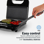 Piastra Grill Elettrica Universal Blue 700 W Nero - Augustea Shop
