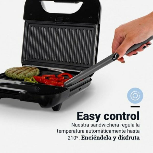 Piastra Grill Elettrica Universal Blue 700 W Nero - Augustea Shop