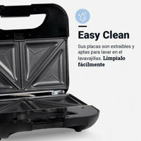 Piastra Grill Elettrica Universal Blue 700 W Nero - Augustea Shop
