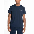 Men’s Short Sleeve T-Shirt Nox Nox Team Regular Blue Navy Blue