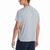 Maglia a Maniche Corte Uomo Nox Nox Team Regular Grigio Grigio chiaro