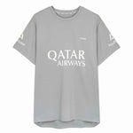 Maglia a Maniche Corte Uomo Nox Sponsorts AT10 Grigio Grigio chiaro