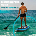 Tavola da Paddle Surf Gonfiabile con Accessori Winvey SUP-B Azzurro