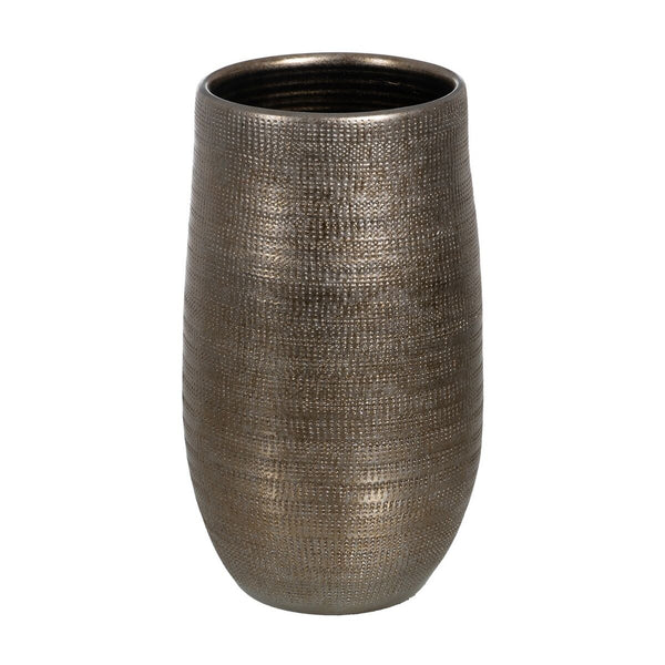Vaso Metallizzato Ceramica 31 x 31 x 51 cm - Augustea Shop