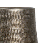 Vaso Metallizzato Ceramica 31 x 31 x 51 cm - Augustea Shop