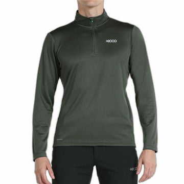 Maglia a Maniche Lunghe Uomo +8000 Erro Verde scuro Oliva