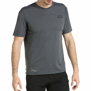 Maglia Sportiva a Maniche Corte +8000 Descen Grigio