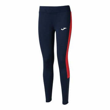 Leggings Sportivo da Donna Joma Sport Eco Championship Rosso Blu Marino