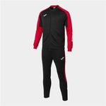 Tuta per Adulti Joma Sport Eco Championship Nero Rosso Per bambini Uomo