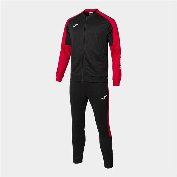 Tuta per Adulti Joma Sport Eco Championship Nero Rosso Per bambini Uomo