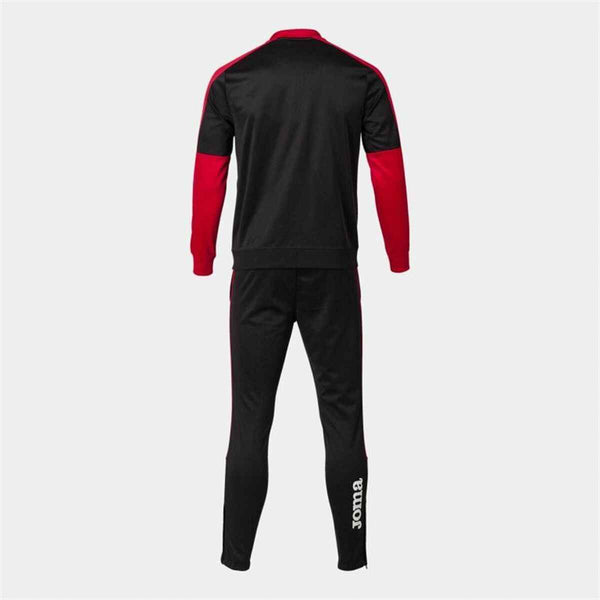 Tuta per Adulti Joma Sport Eco Championship Nero Rosso Per bambini Uomo