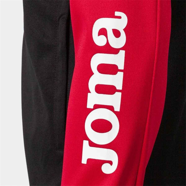 Tuta per Adulti Joma Sport Eco Championship Nero Rosso Per bambini Uomo