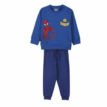 Tuta da Bambini Spider-Man Azzurro 4 Anni