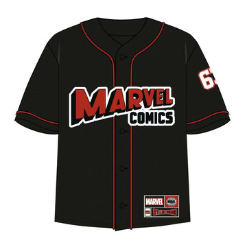 Maglia Sportiva a Maniche Corte Marvel Baseball Unisex