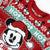 Felpa per Bambini Mickey Mouse Rosso Natale 7 Anni