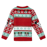 Felpa per Bambini Mickey Mouse Rosso Natale 7 Anni
