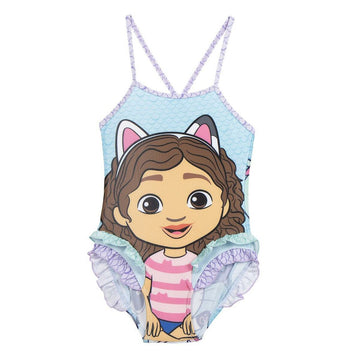 Costume da Bagno Bambina Gabby's Dollhouse Multicolore