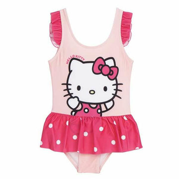 Costume da Bagno Bambina Hello Kitty Rosa chiaro